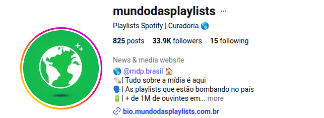Instagram – mundodasplaylists